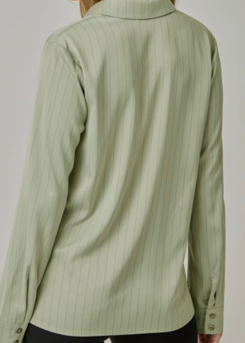 Twisted Botton Blouse