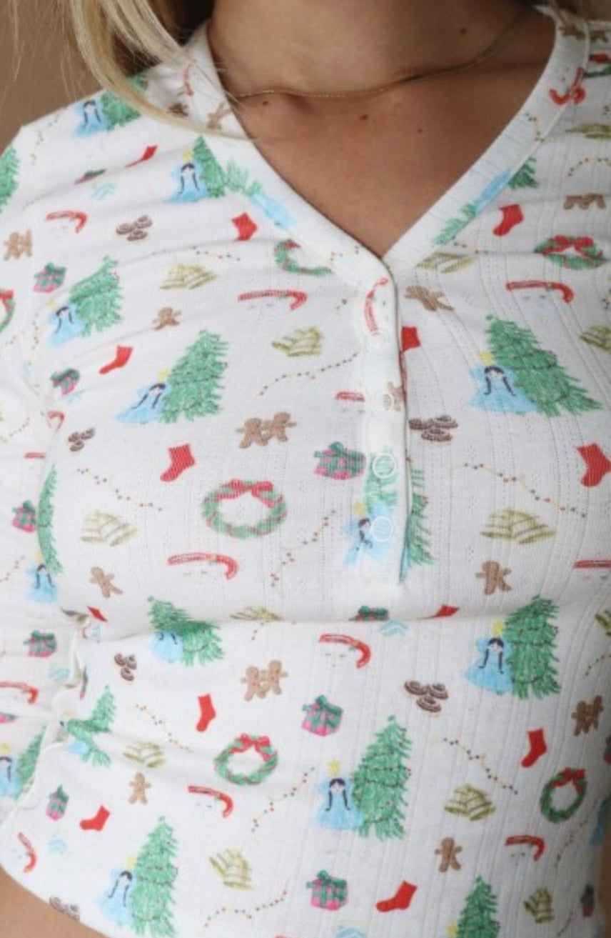 Gingerbread Pajama Set