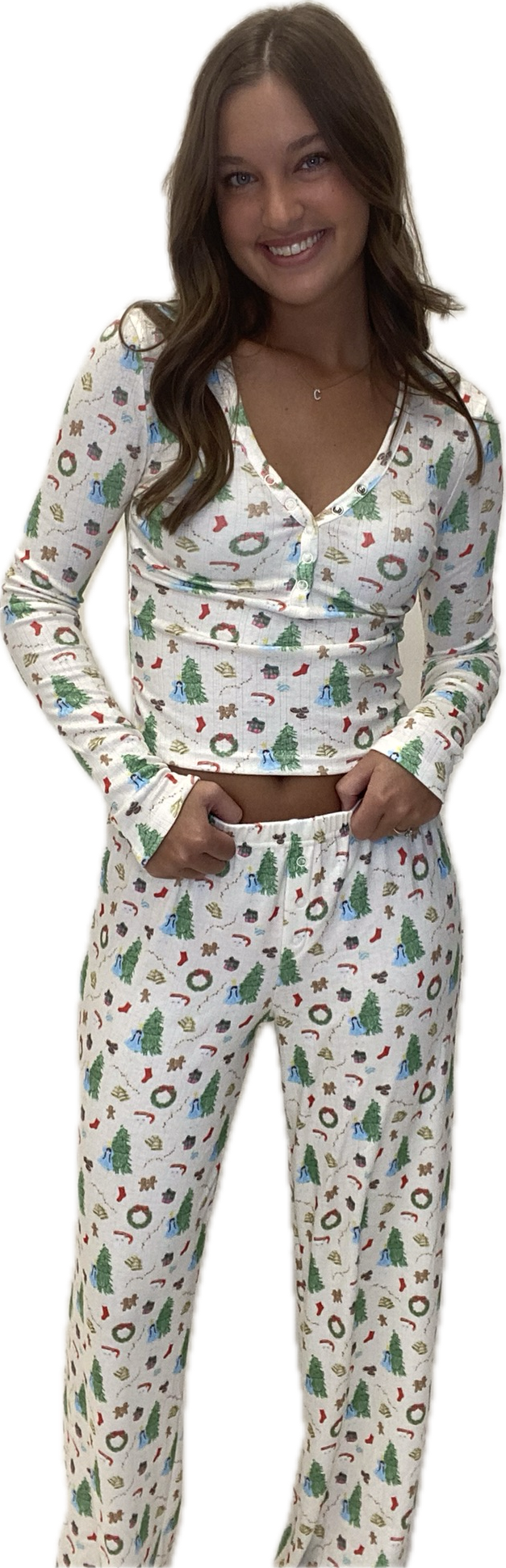 Gingerbread Pajama Set
