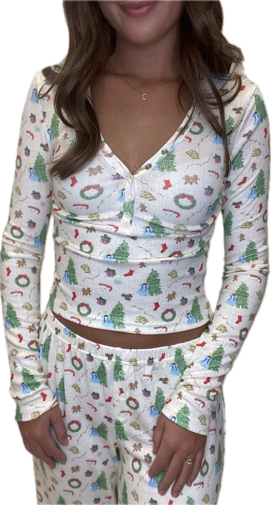 Gingerbread Pajama Set