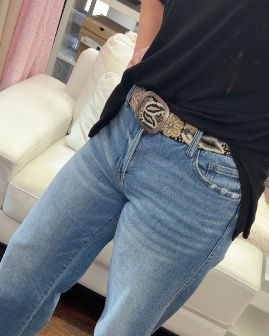 Embroidered Belts