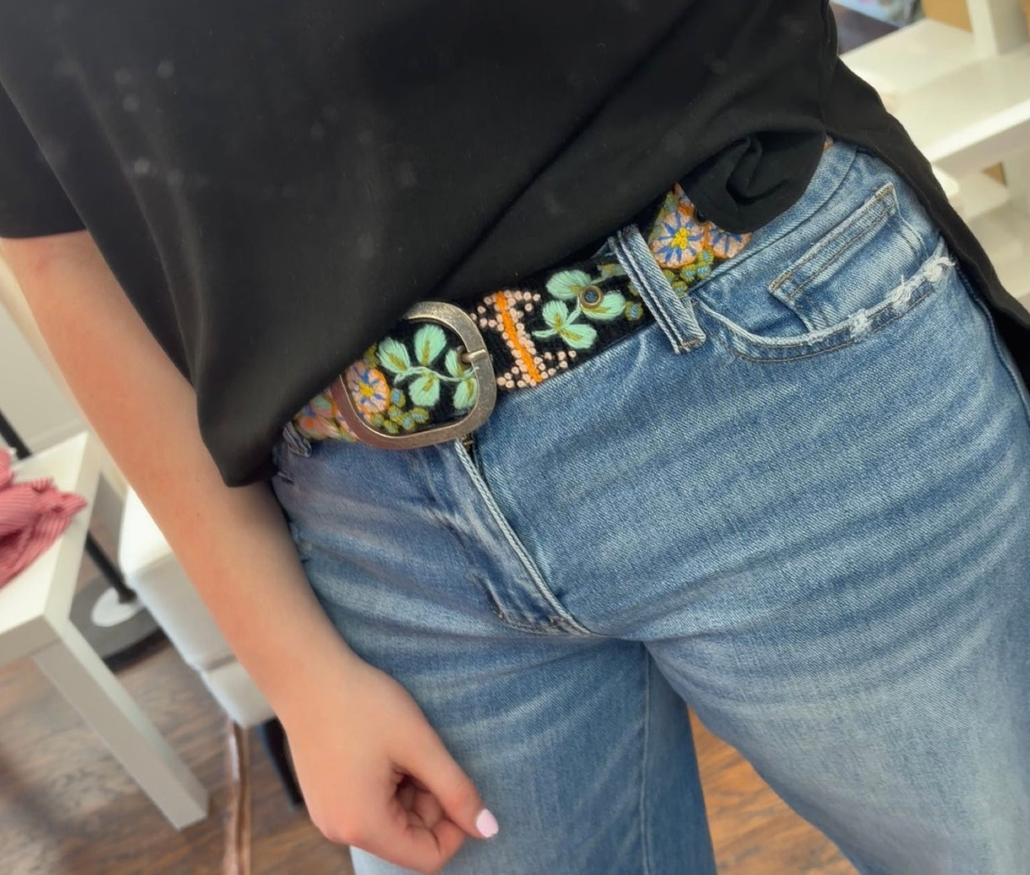 Embroidered Belts