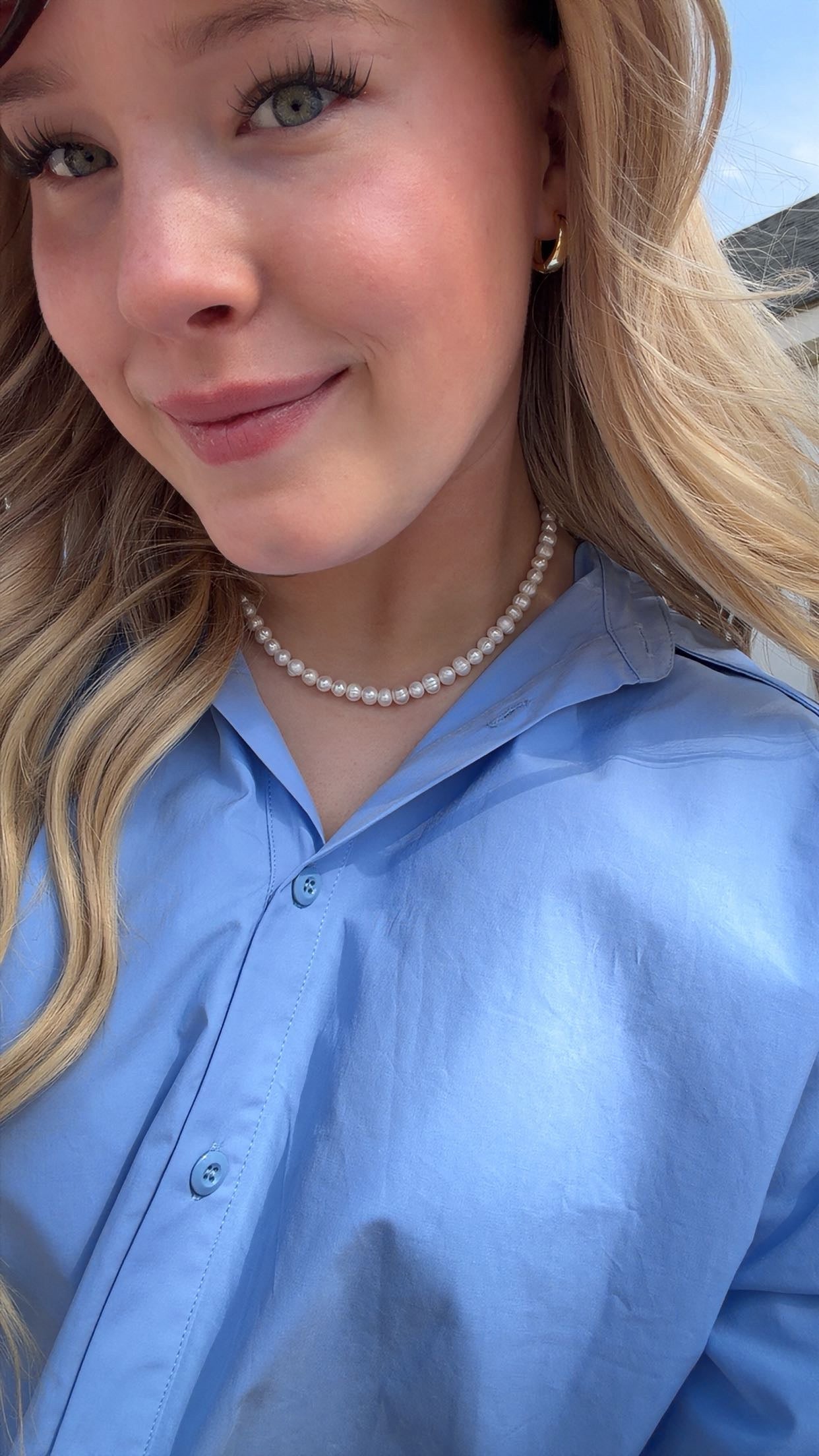 Cassie Pearl Necklace