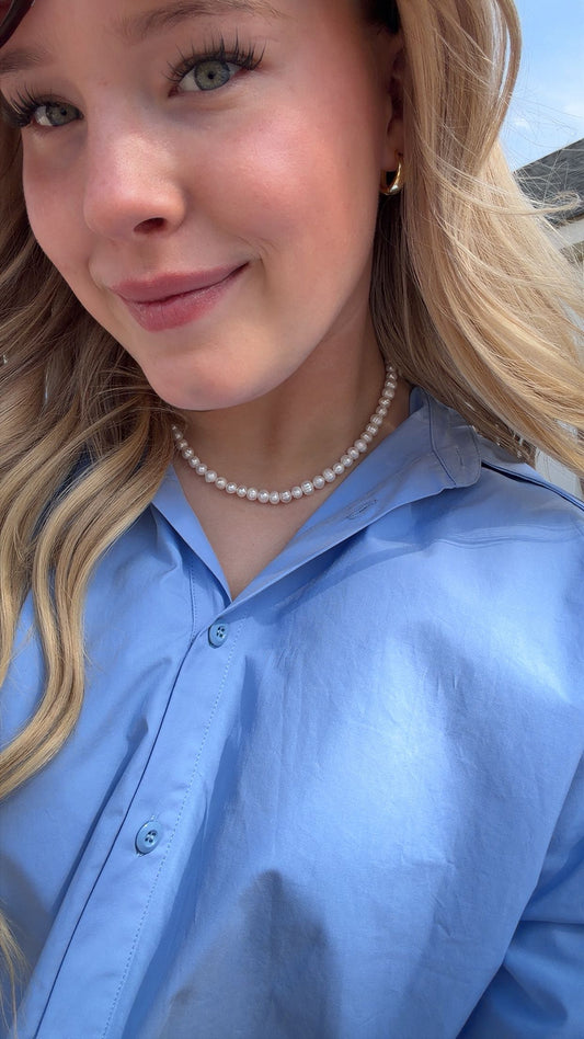 Cassie Pearl Necklace