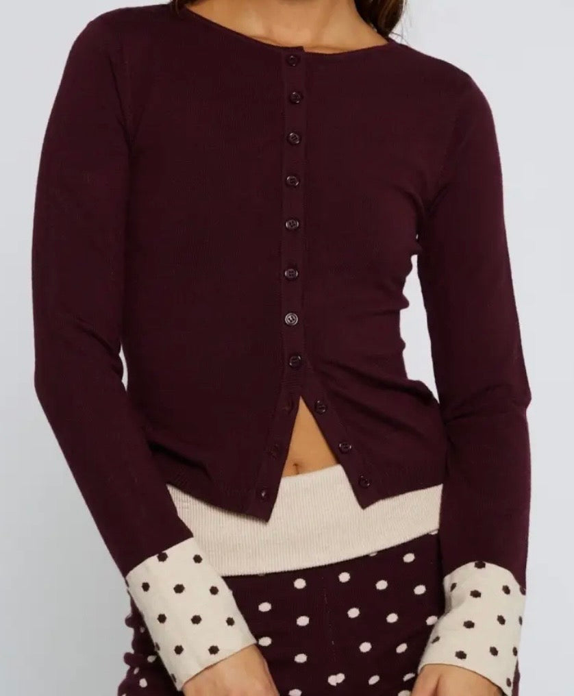 Button Down Cardigan