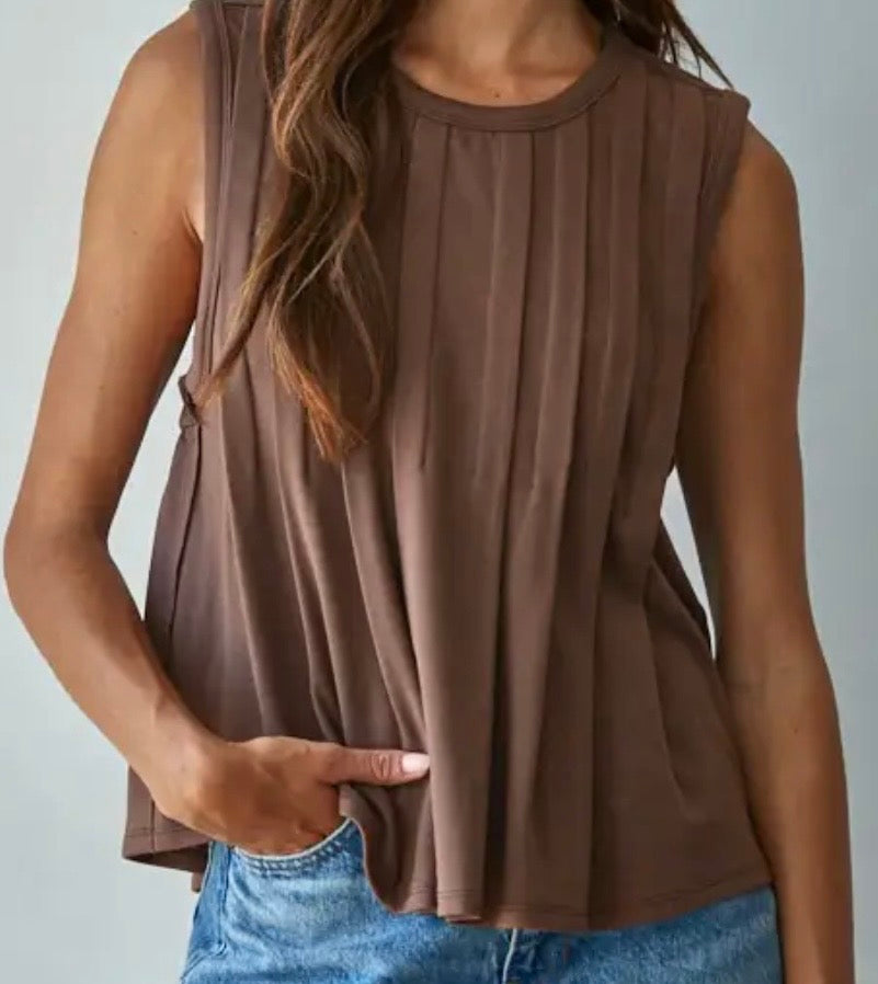 Sleeveless Knit Top