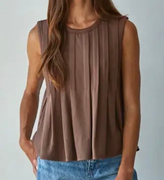 Sleeveless Knit Top