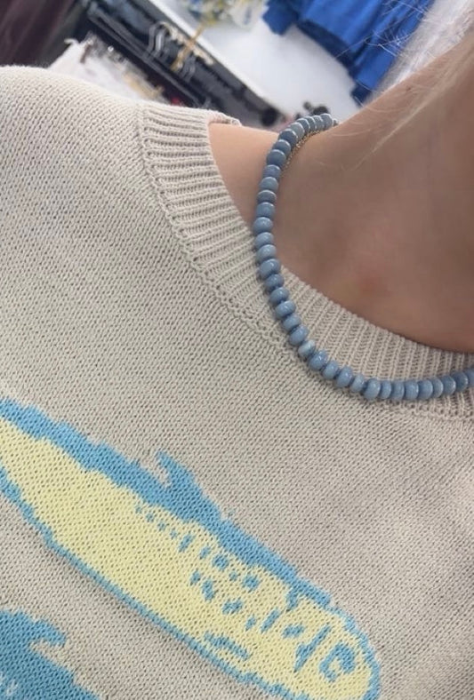 Blue Opal Necklace