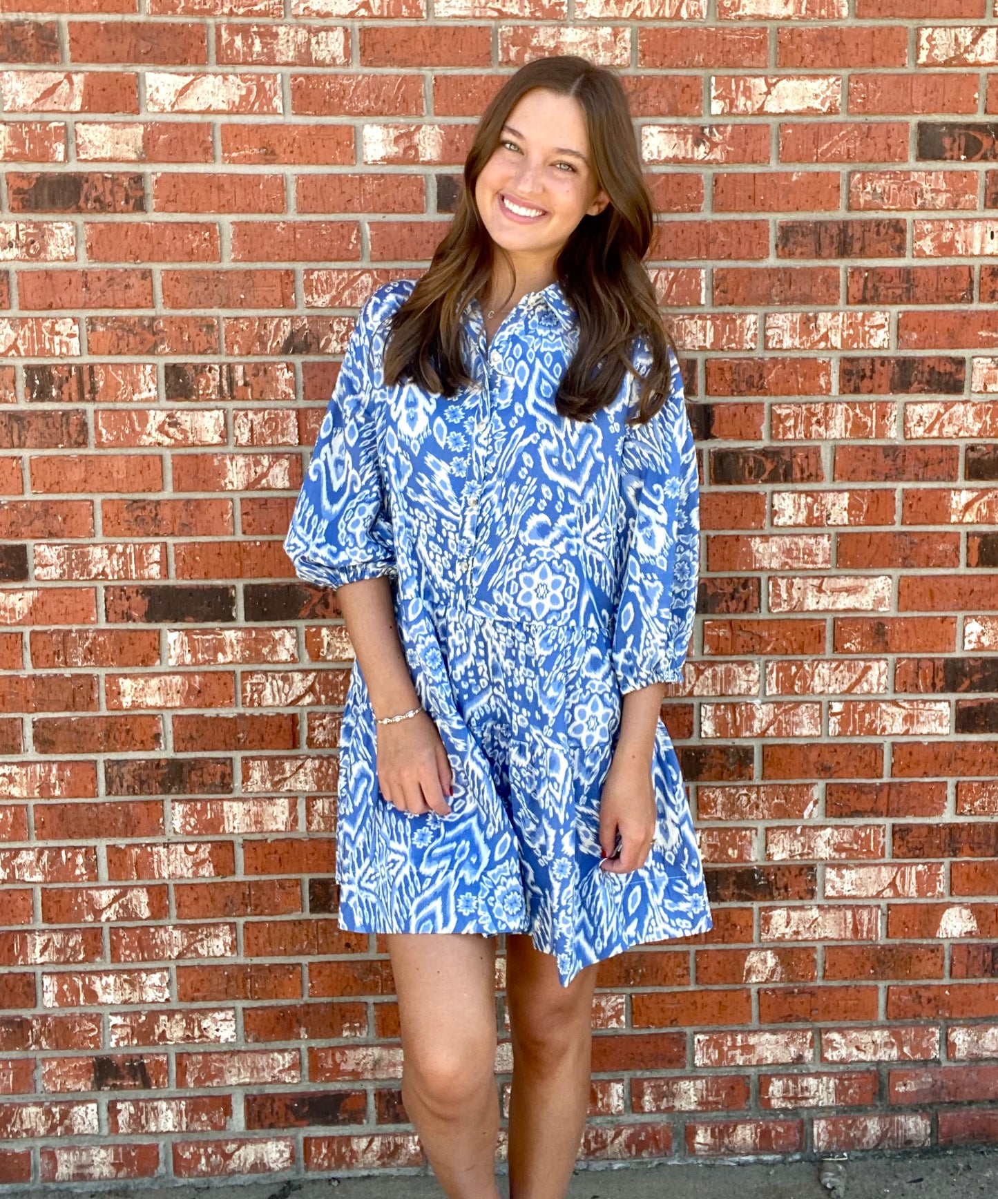 3/4 Sleeve Dress