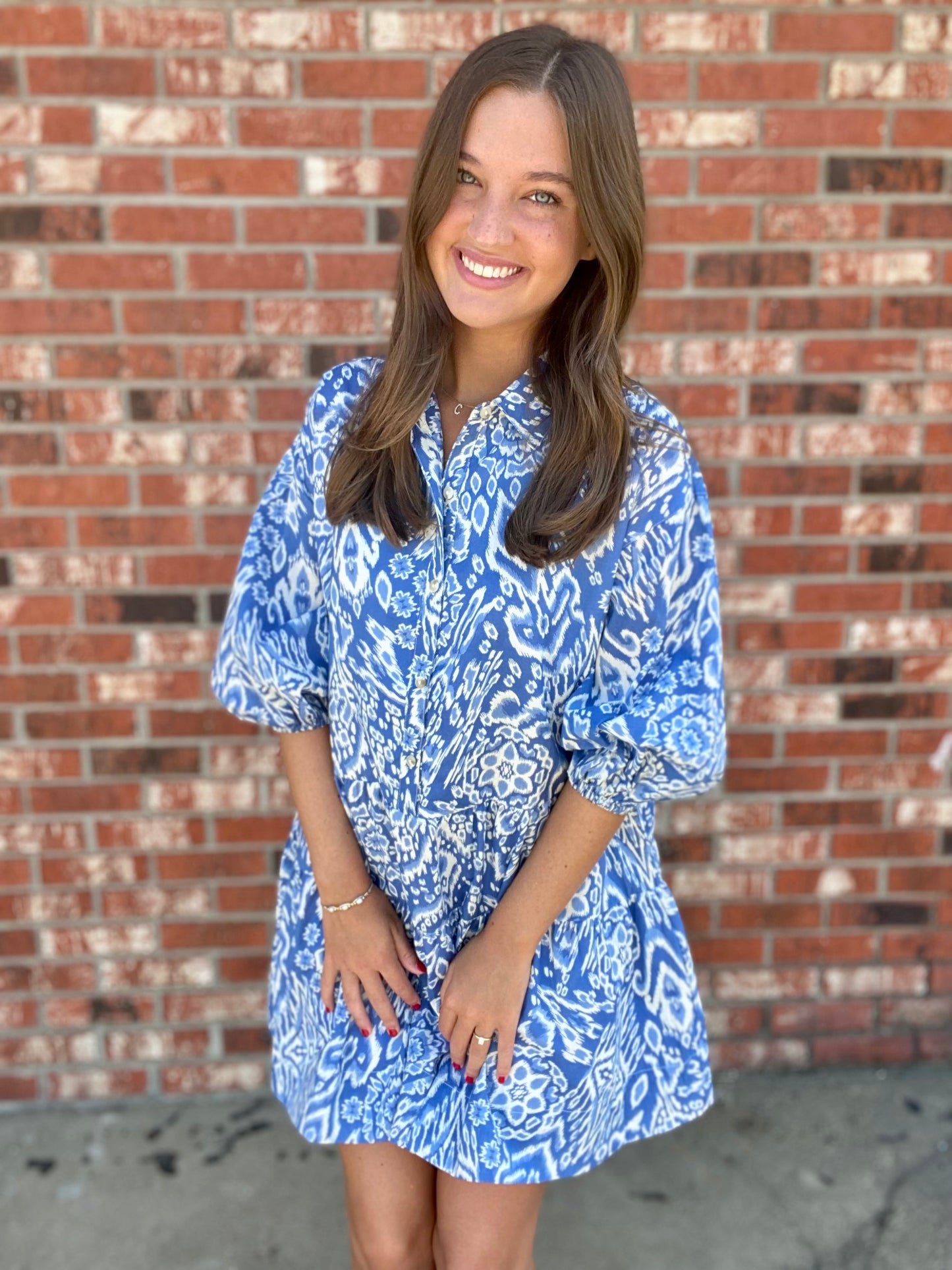 3/4 Sleeve Dress