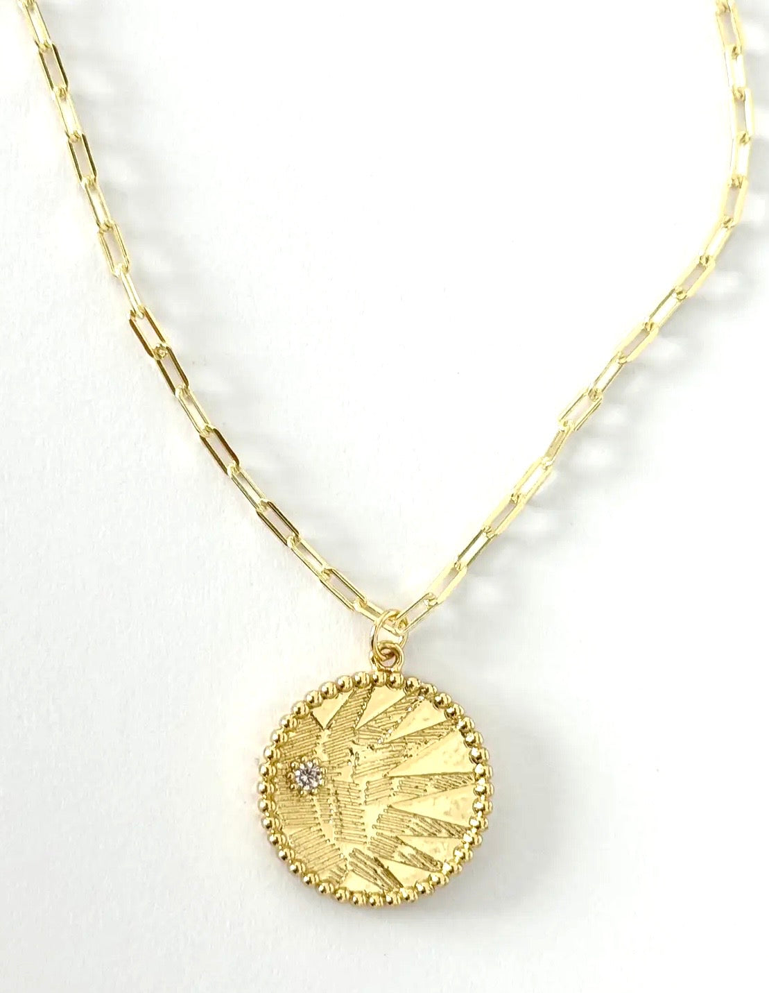 Solstice Sun Necklace