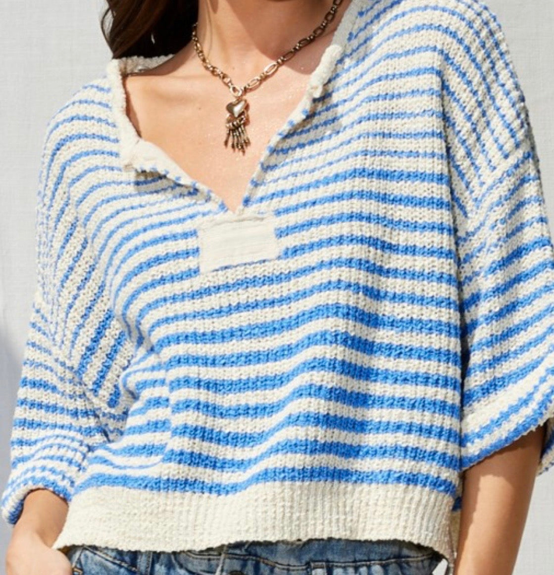 Slouchy Crop Sweater