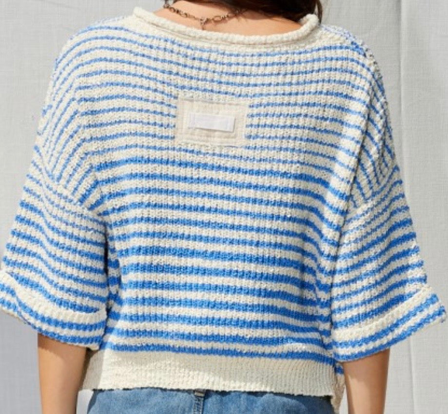 Slouchy Crop Sweater