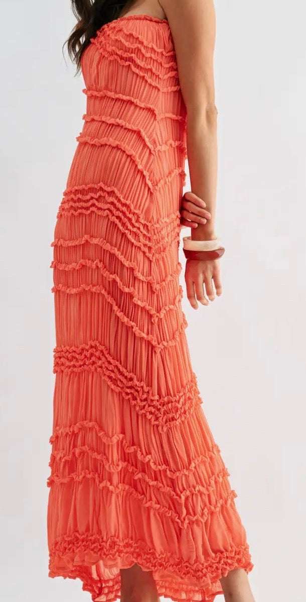 Strapless Maxi