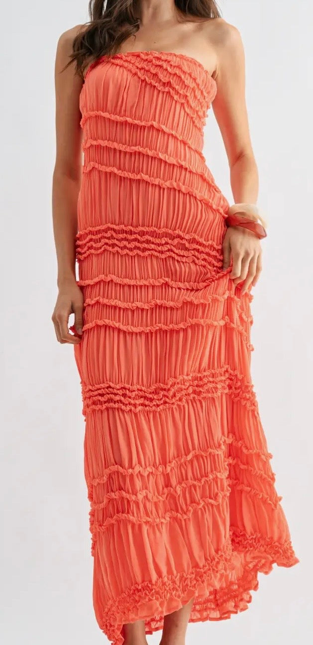 Strapless Maxi