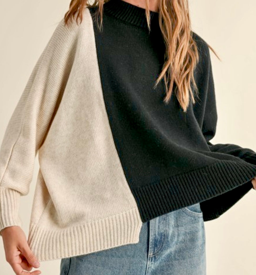 Color Block Sweater