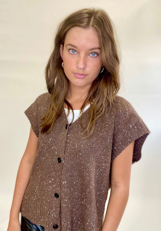 Button Front Vest