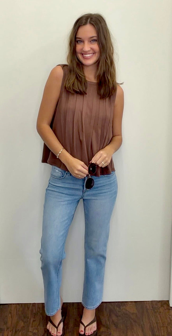 Sleeveless Knit Top