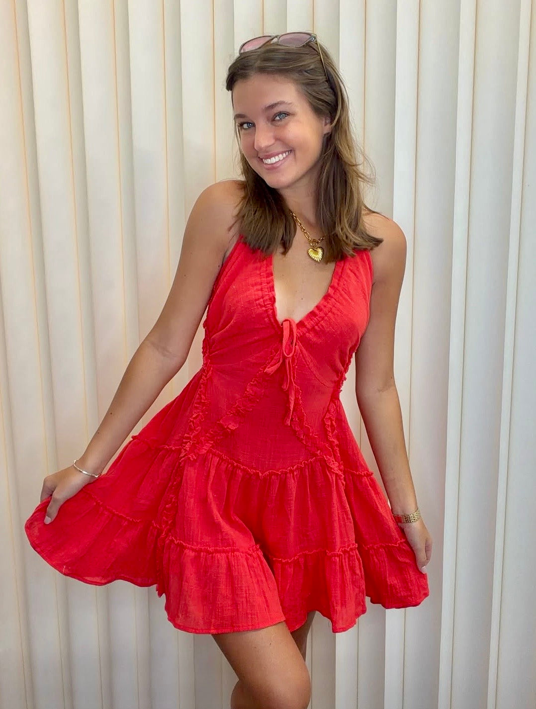 Cotton Gauze Romper