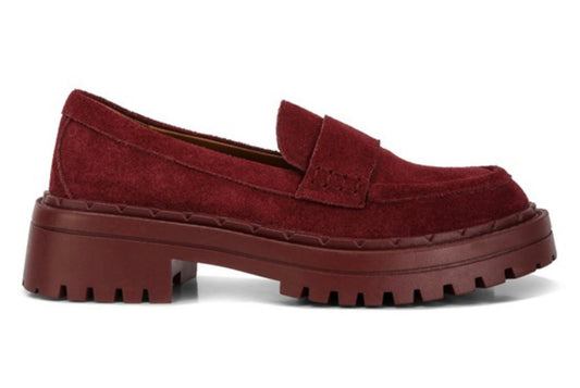 Suede Loafers