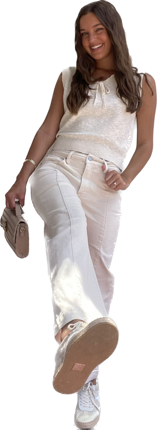Ivory Denim Jeans