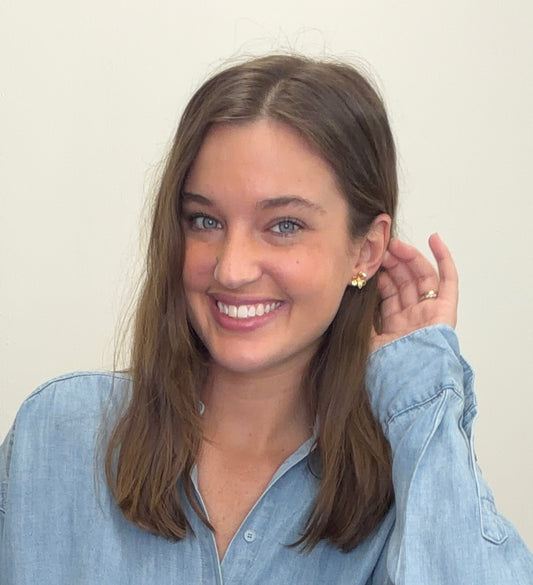 La Flor Dor Stud Earrings