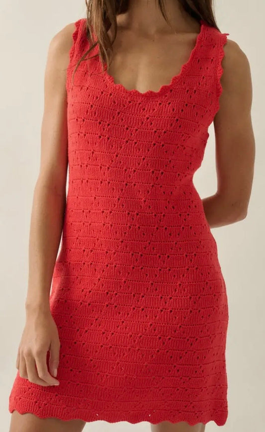 Crochet Mini Dress
