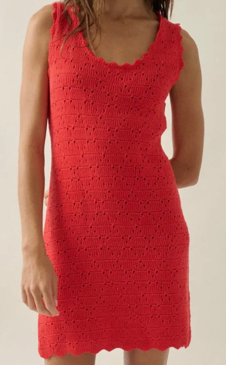 Crochet Mini Dress