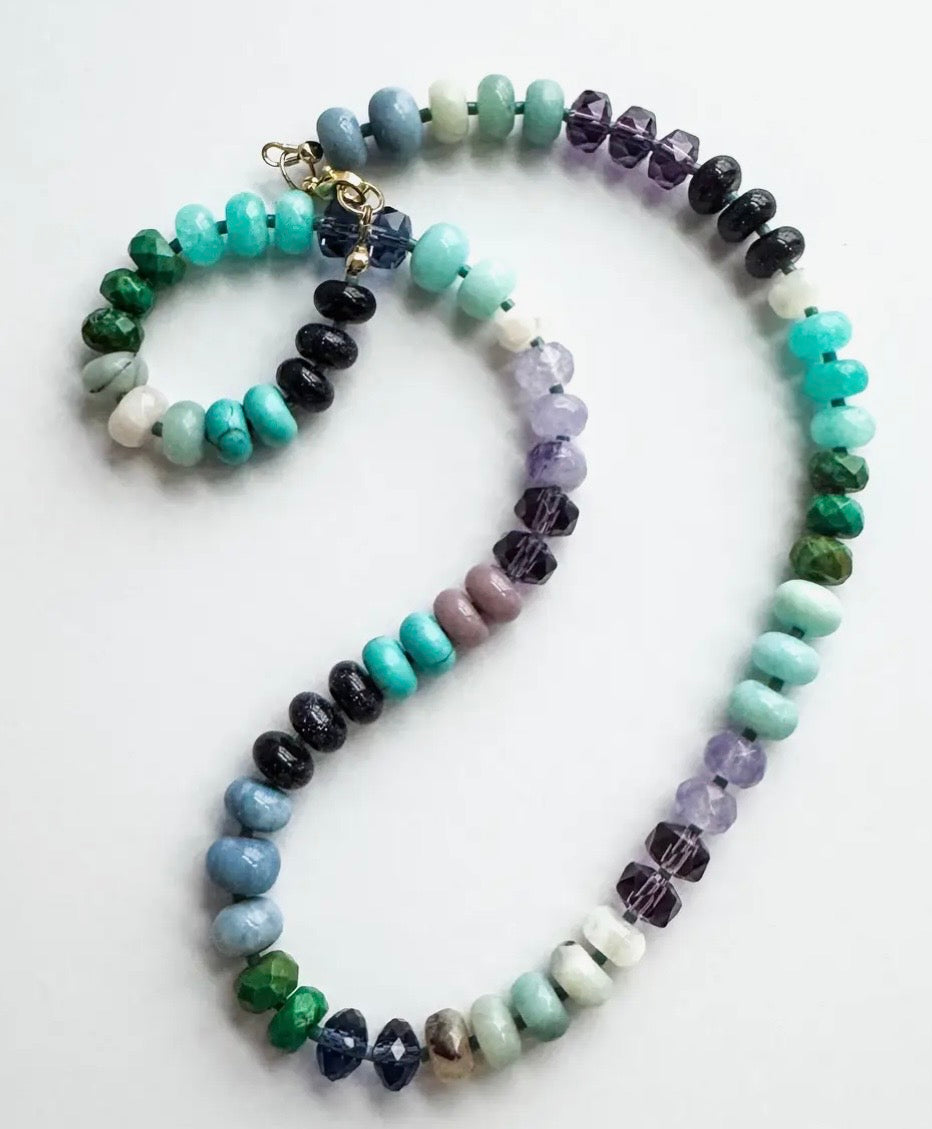 Ocean Amethyst Necklace