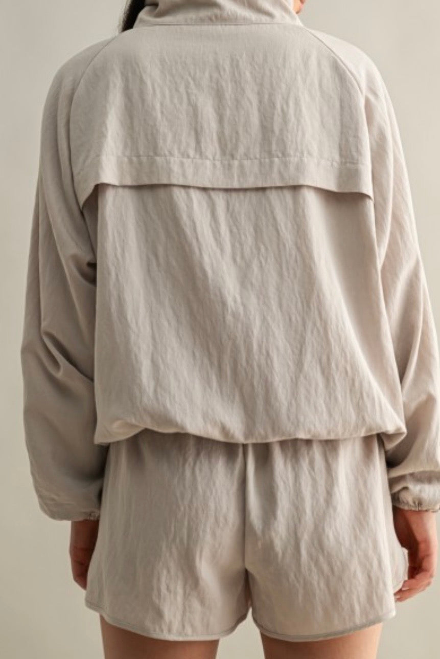 Windbreaker Short Set