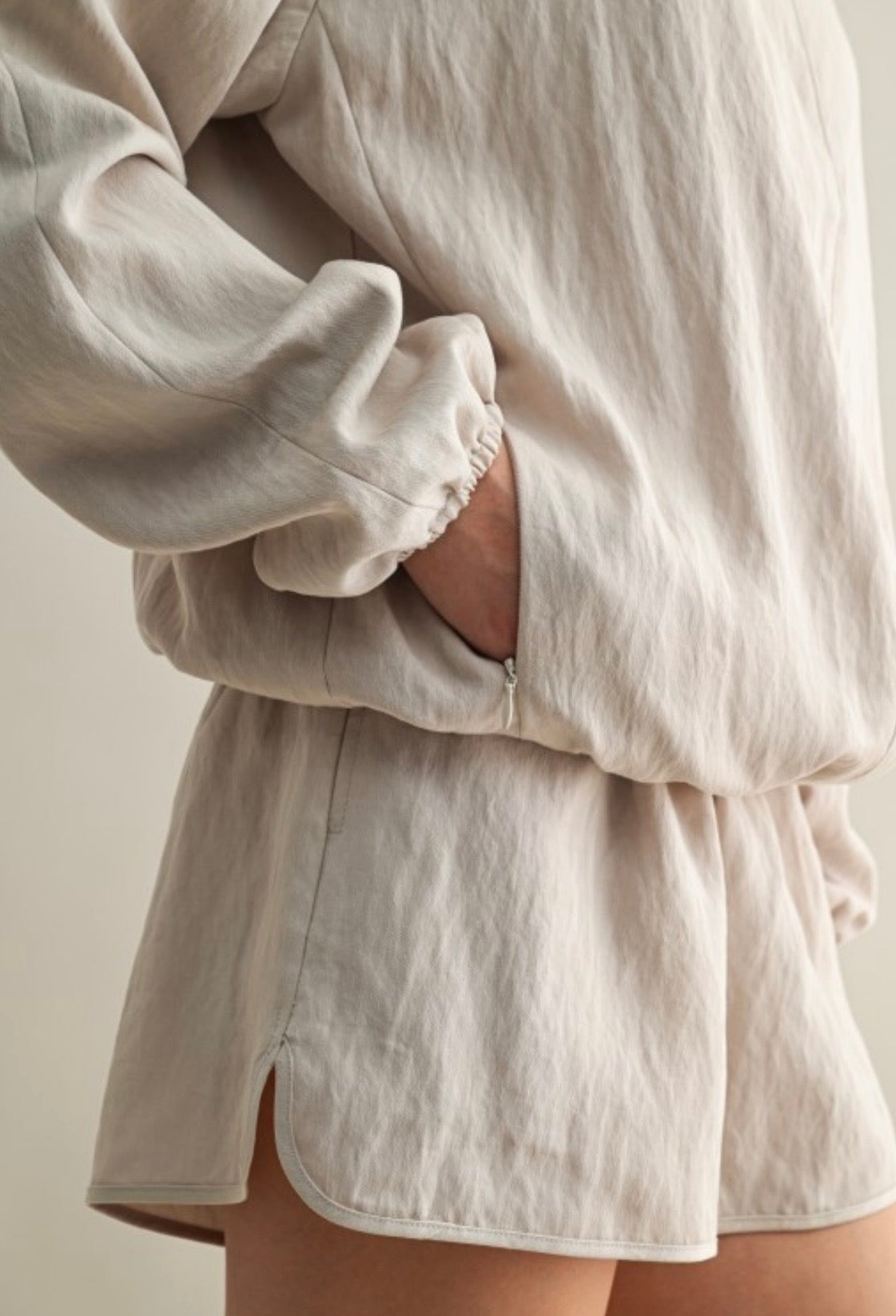 Windbreaker Short Set