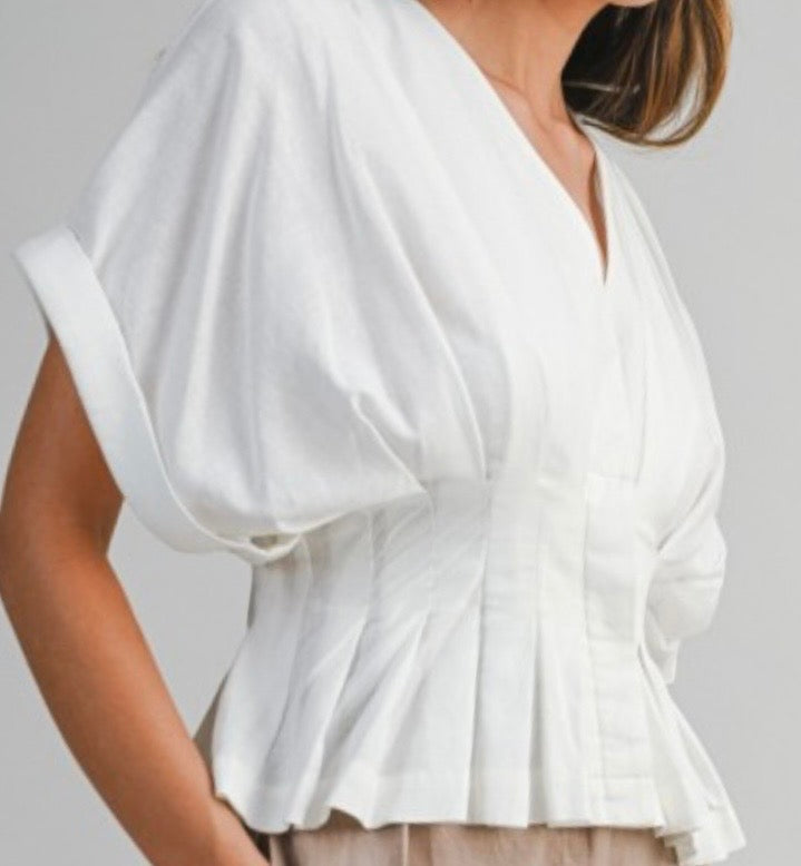 Peplum Hem Top