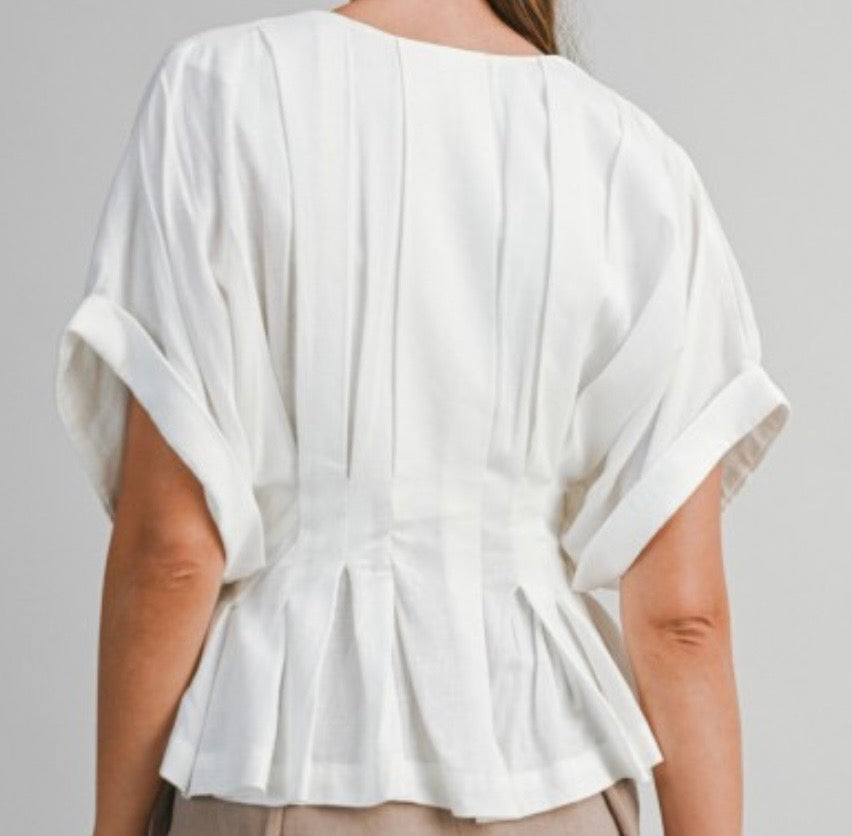 Peplum Hem Top