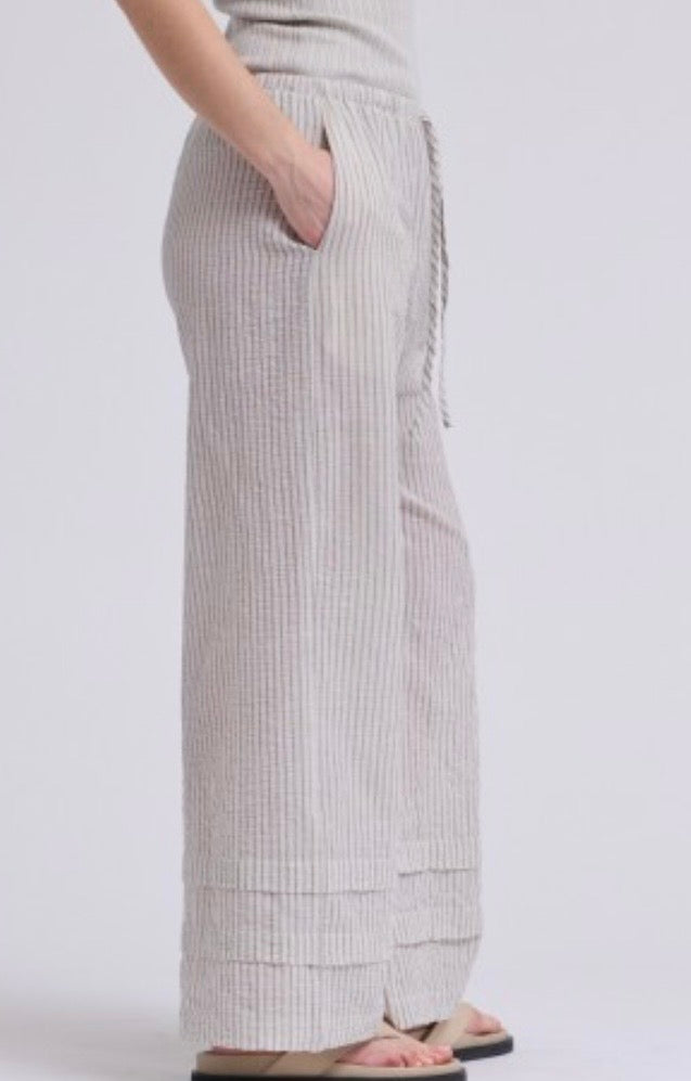Striped Drawstring Pants