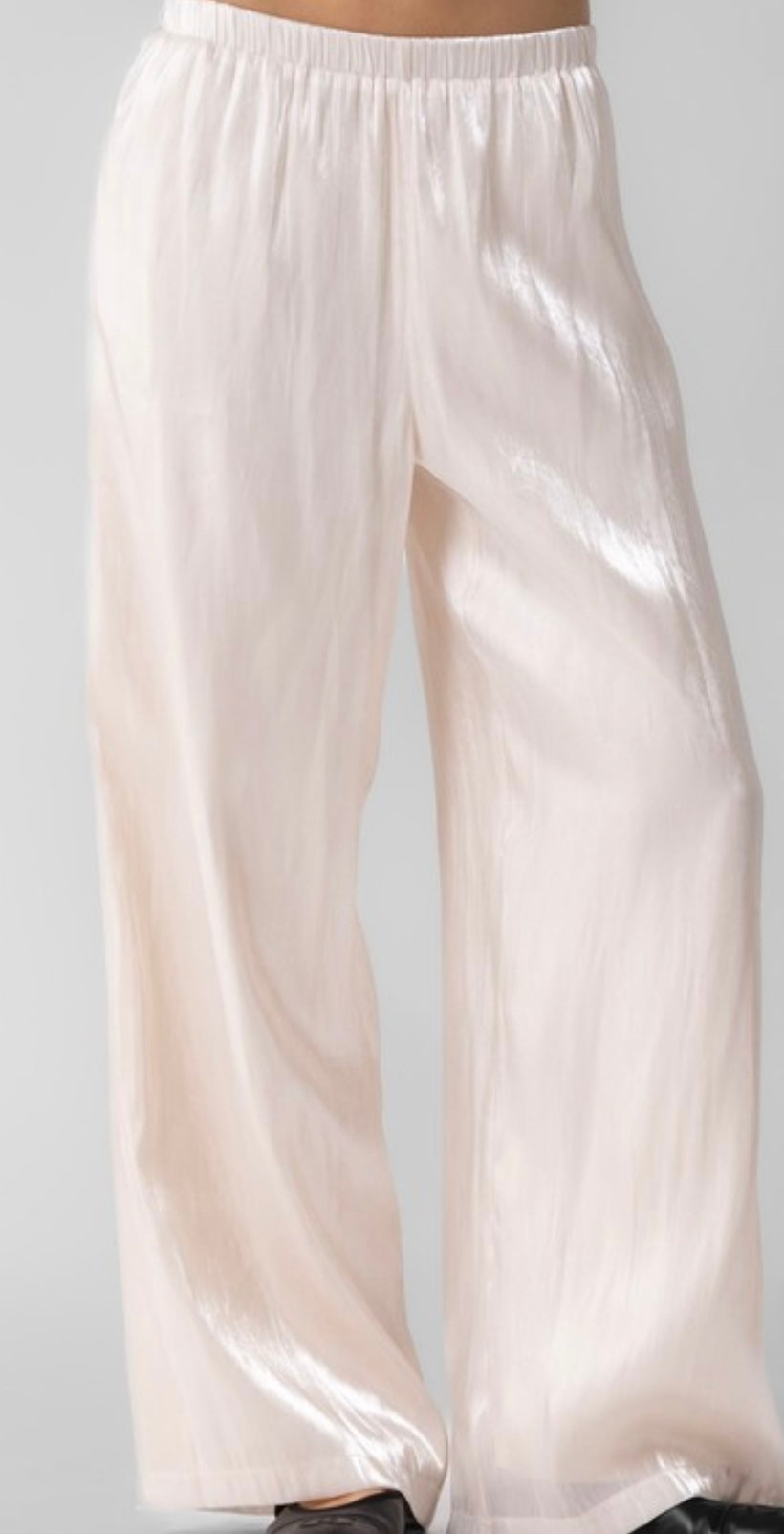 Wide Leg Satin Pants