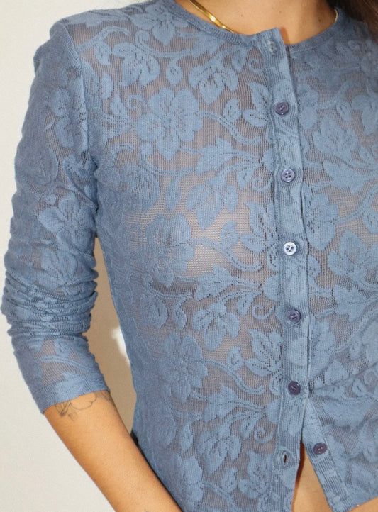Floral Lace Cardigan