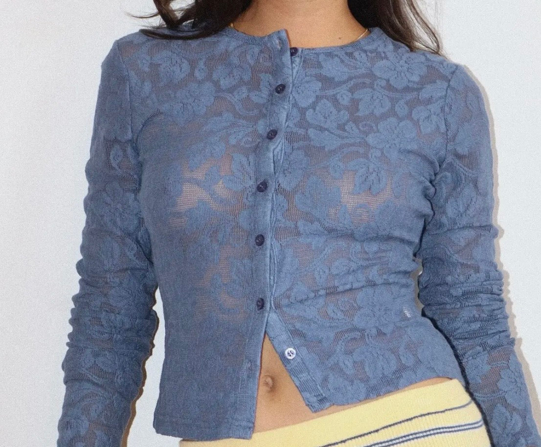 Floral Lace Cardigan
