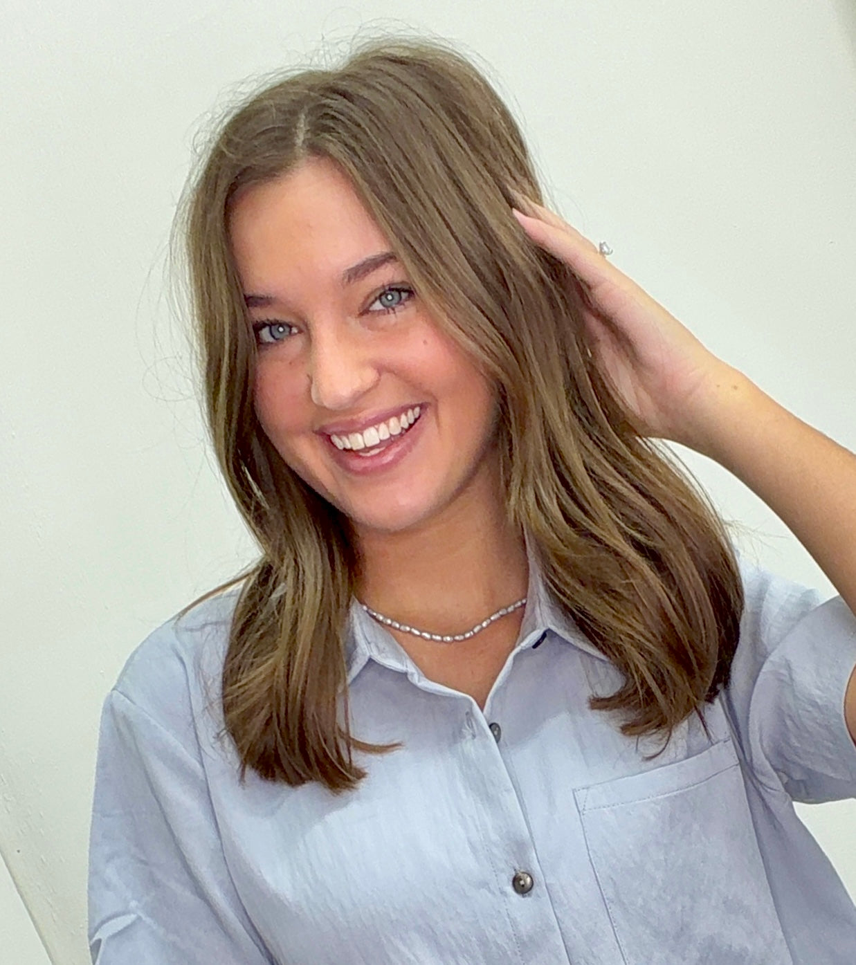Baby Blue Necklace