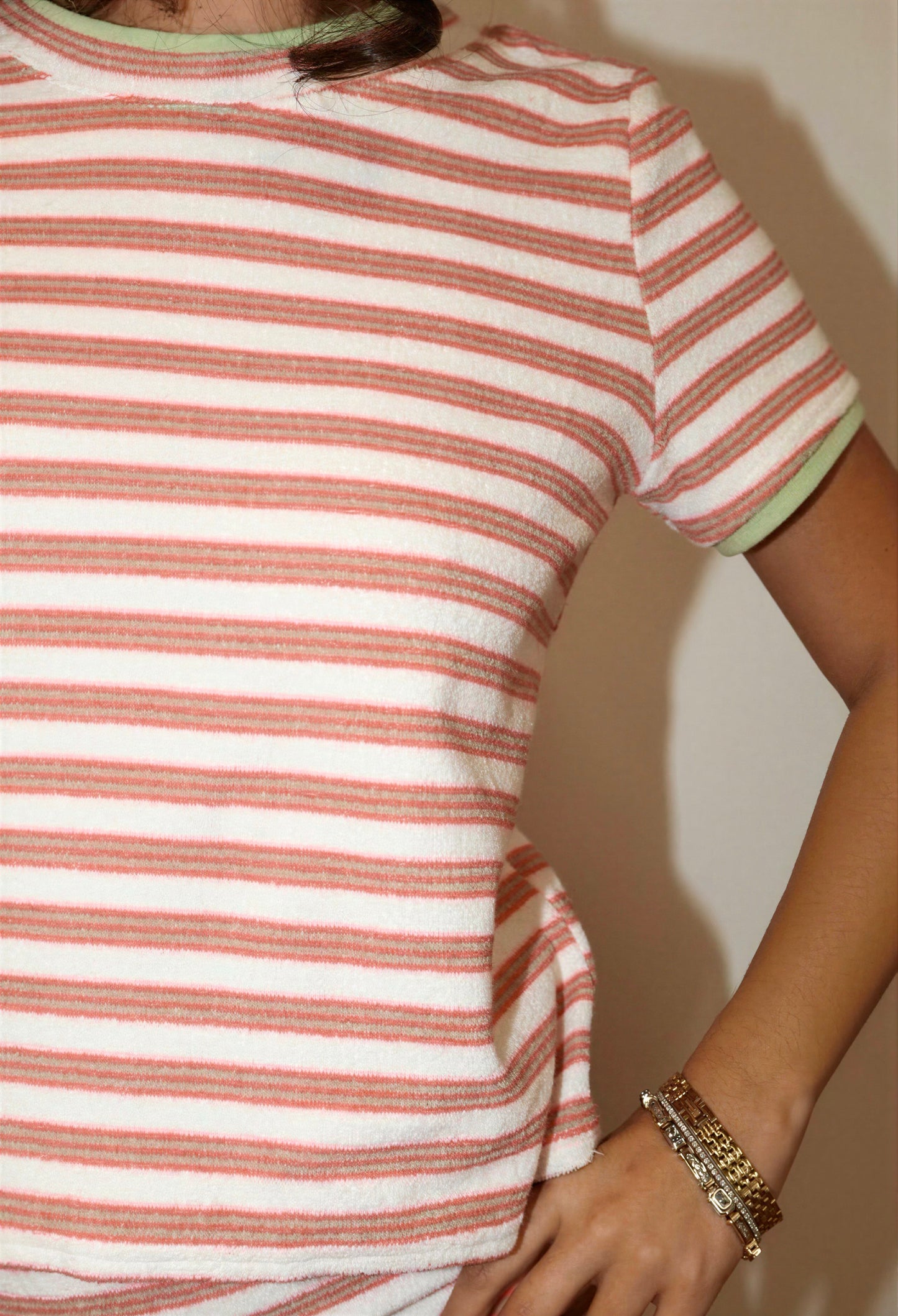 Short Sleeve Terry Top