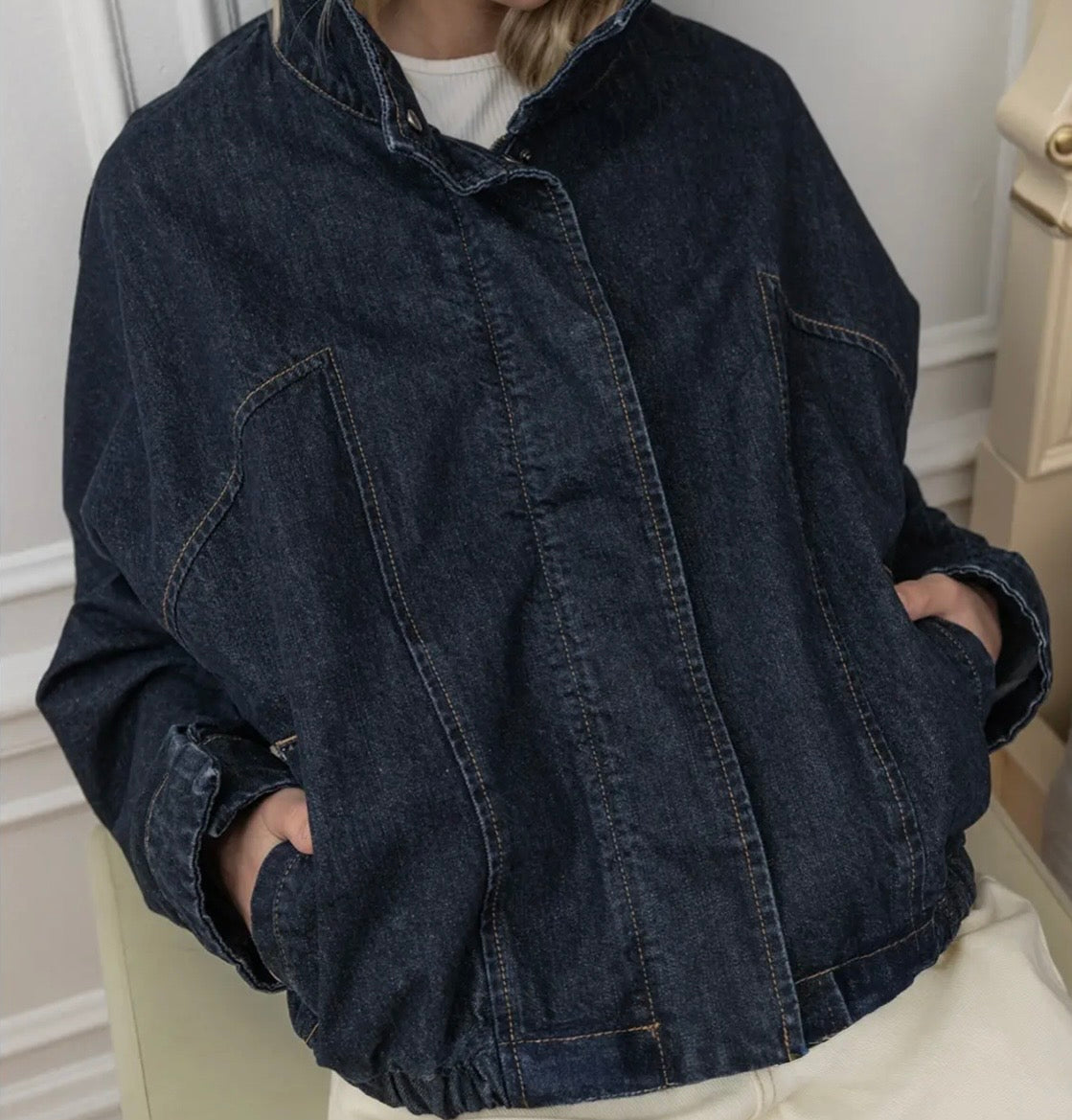 Funnel Neck Jacket