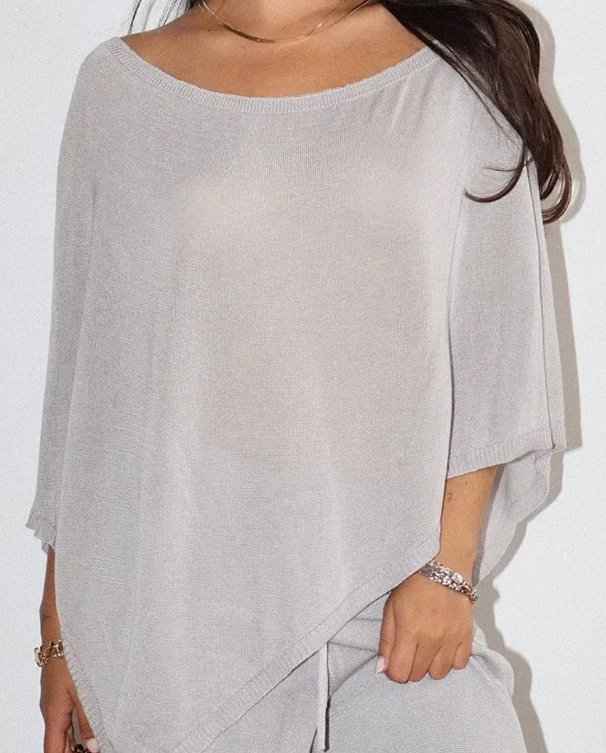Knit Poncho
