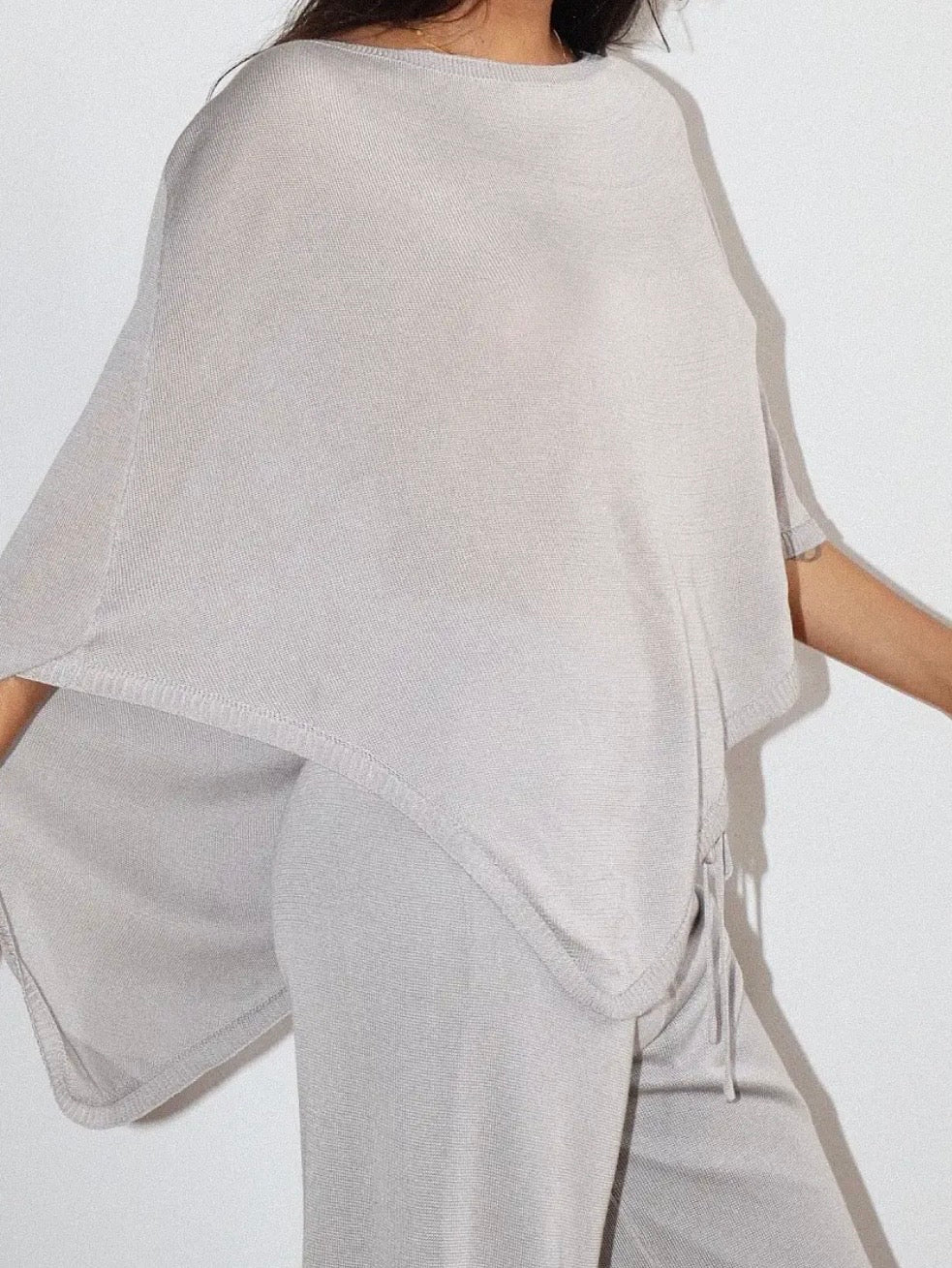 Knit Poncho