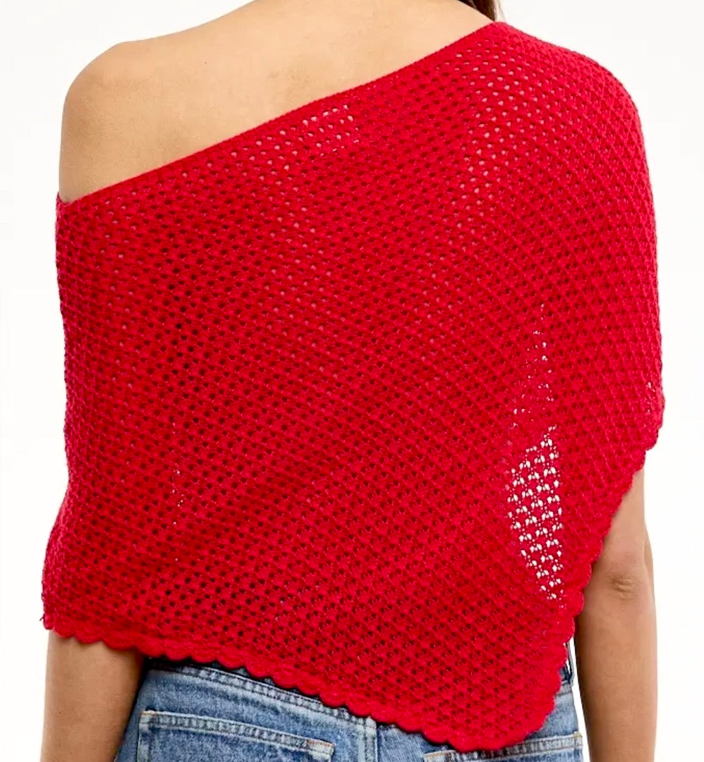 Red Poncho