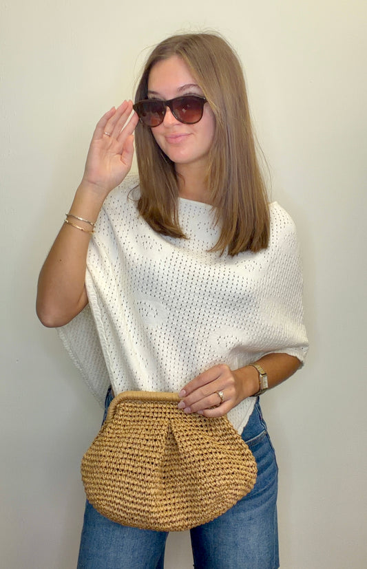 Knit Crochet Poncho