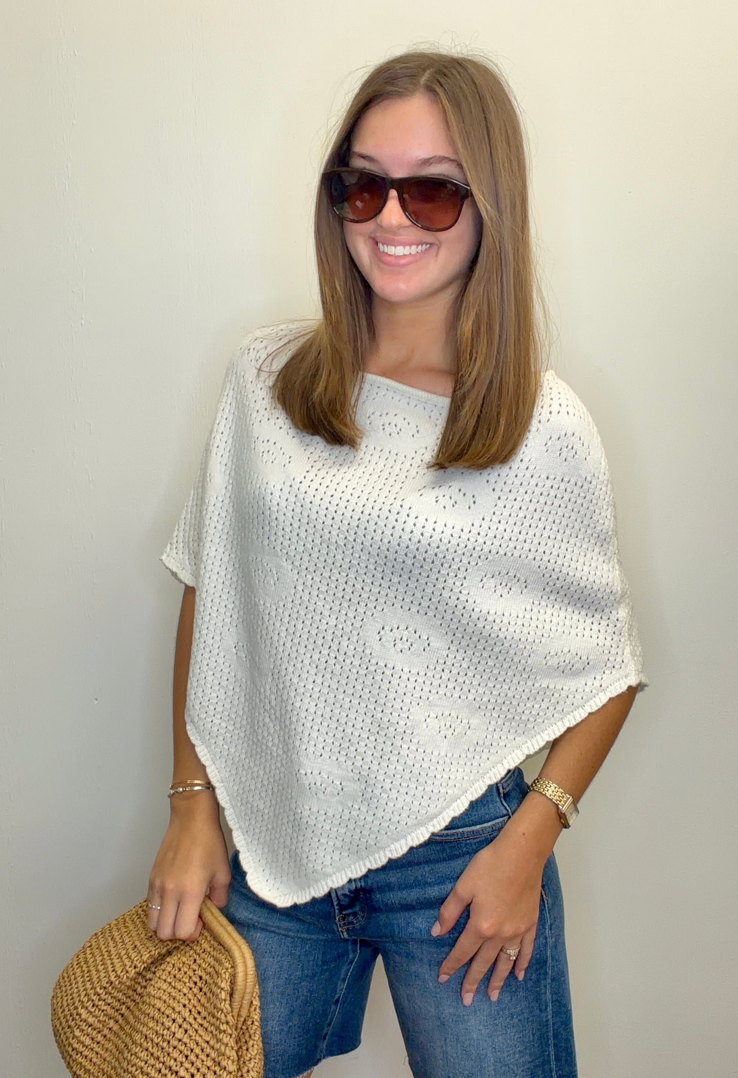 Knit Crochet Poncho