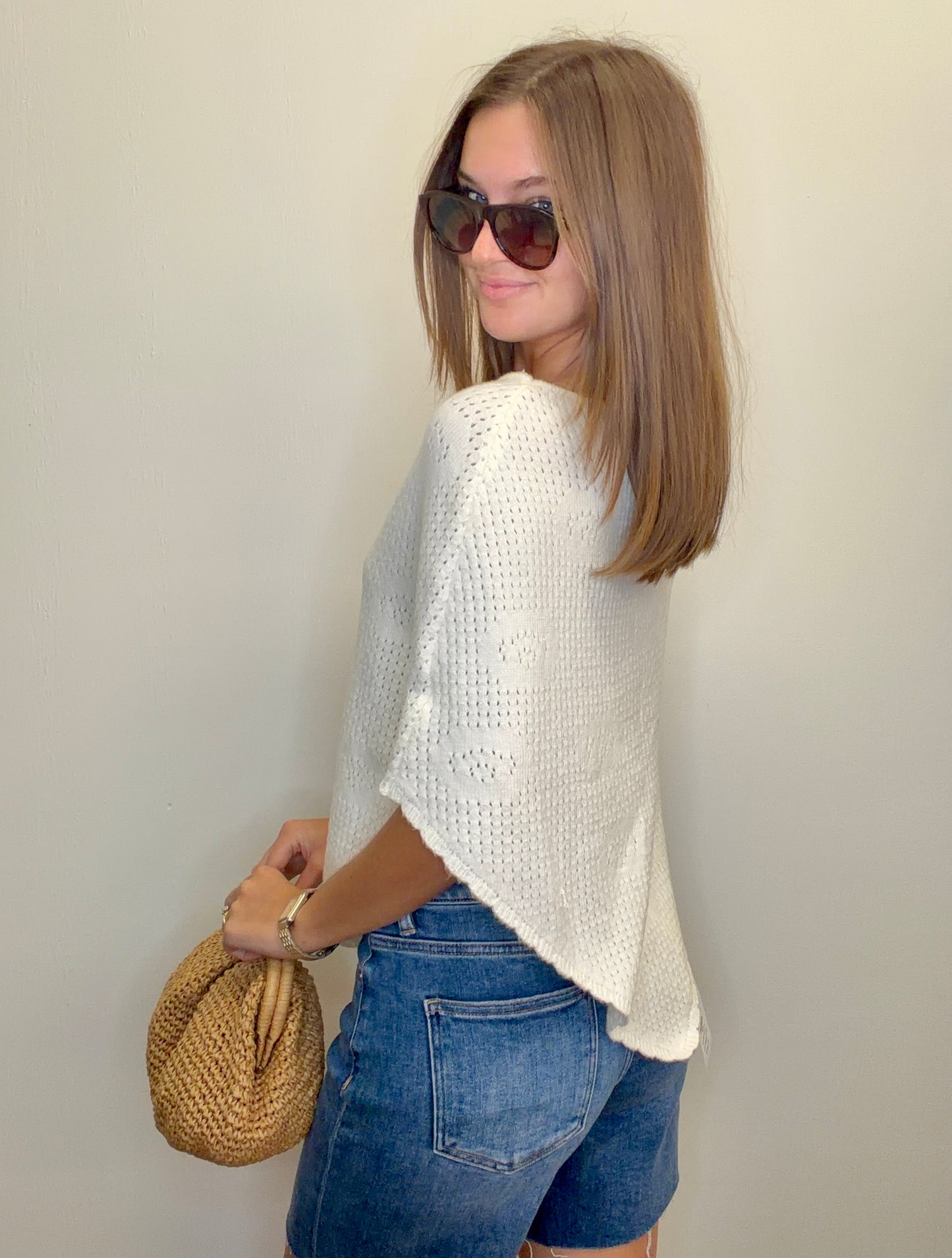 Knit Crochet Poncho