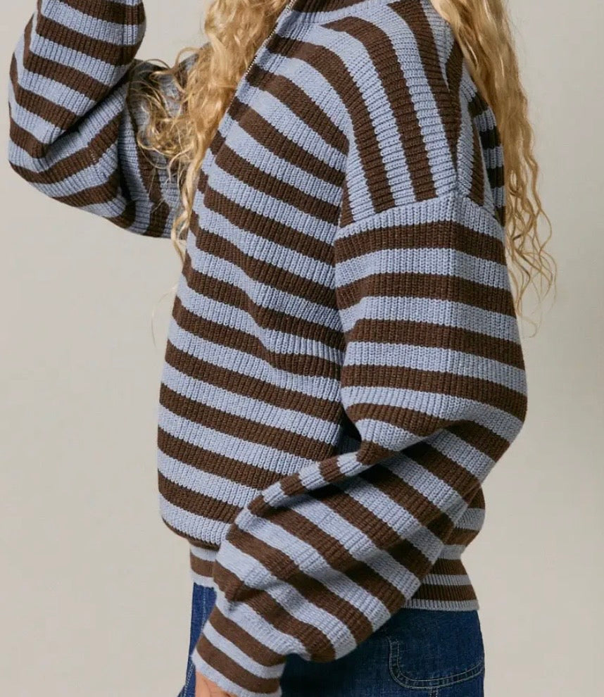 Funnel Neck Cardigan