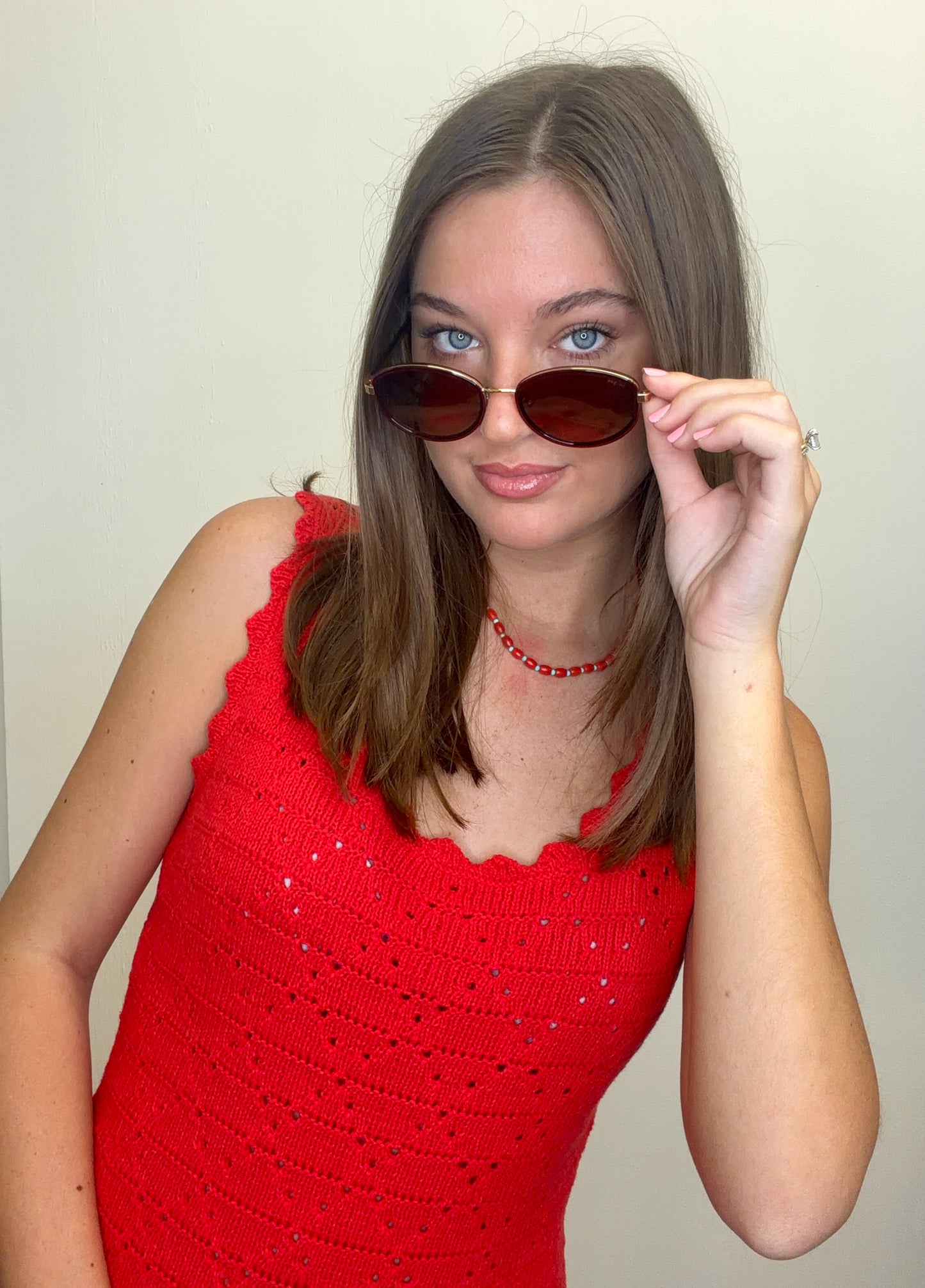 Crochet Mini Dress