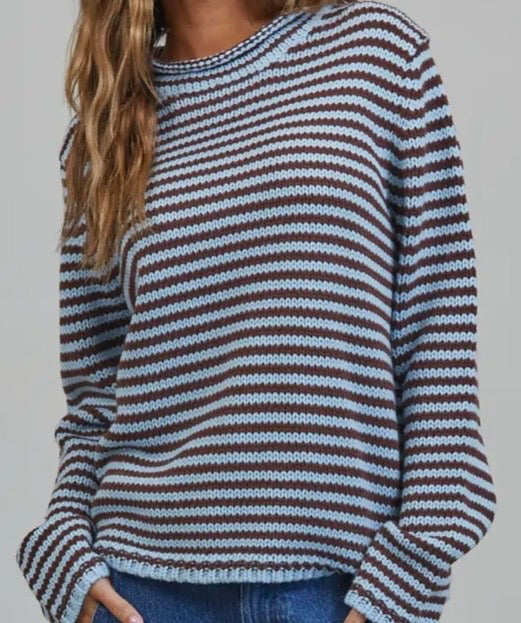 Striped Crew Neck