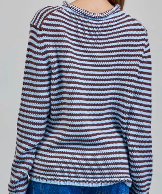 Striped Crew Neck